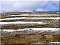 NC3217 : Solifluction terraces on Carn nan Conbhairean by Alan Bowring