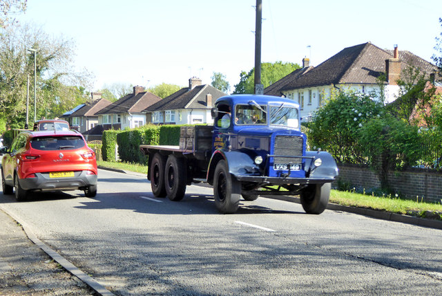 Old lorry on Balcombe Road, Horley