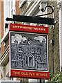 Sign for The Old Ivy House, Goswell Road / Seward Street, EC1