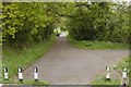 Dead end on the old Roman road, Rhuallt