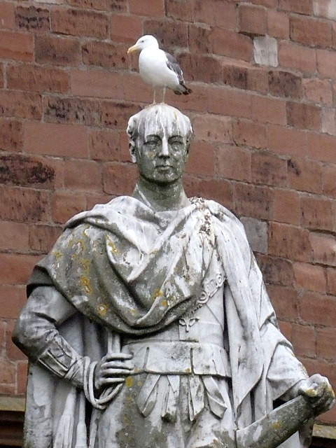 Statue outside Carlisle citadel