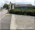 Rooftop solar panels, Llanfair Road, Lampeter