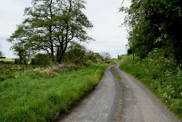 Fireagh Road, Loughmuck (Alcorn) © Kenneth Allen cc-by-sa/2.0 ...