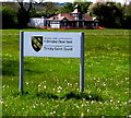 University of Wales Trinity Saint David name sign, Lampeter