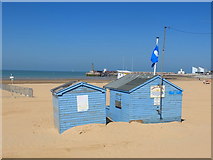 TR3570 : Bay Inspectors Office, Margate Beach by Gary Rogers