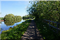 Path alongside the River Dun Navigation