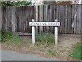 Jermyns Road sign