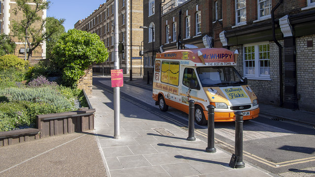 Ice Cream Van, London