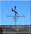 SN5748 : Bowls weathervane, Lampeter by Jaggery