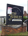 Sign for the Jubilee Inn, Hednesford, Cannock