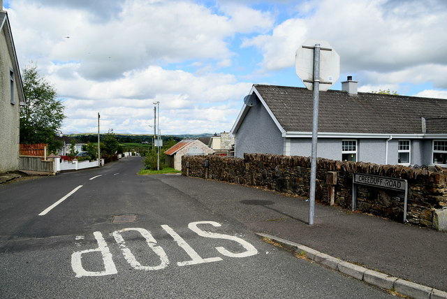 Creeduff Road, Killen Village © Kenneth Allen :: Geograph Ireland