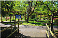 Entrance to Reigate garden of Remembrance