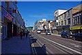 New tram tracks in Talbot Road, Blackpool