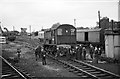 Off the rails at Kingmoor loco shed, 1965