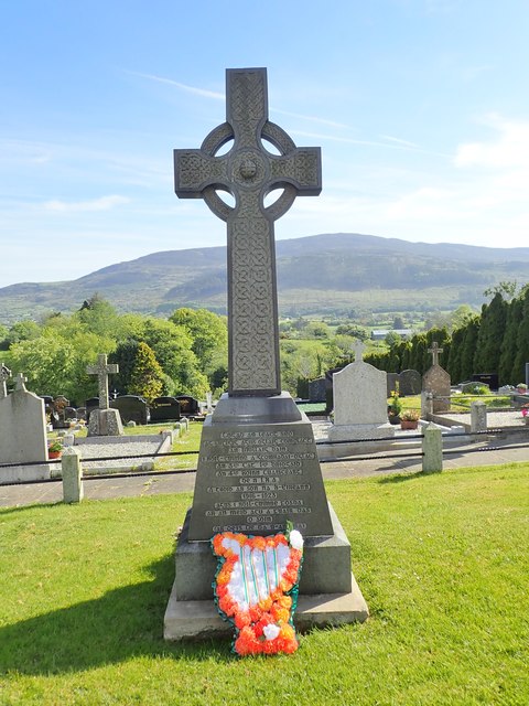 The Republican Plot at Mullaghbawn Cemetery