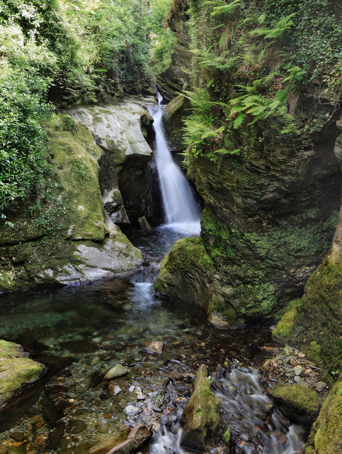The Waterfall at Glen Maye