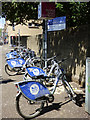 NS5767 : Nextbike Glasgow cycle hire point: Kelvinbridge subway by Thomas Nugent