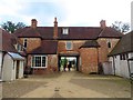 Inside the New Inn Courtyard