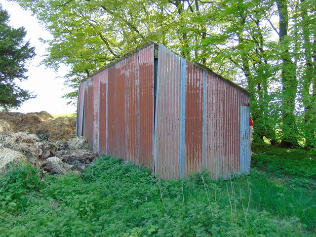 Shed on site of Birleyhill School