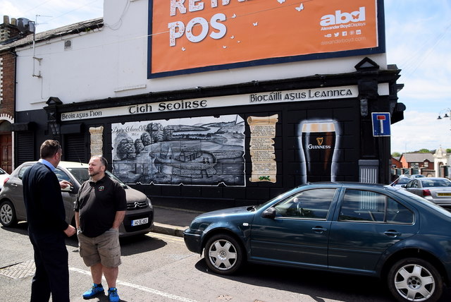 Mural George's Bar, Derry / Londonderry