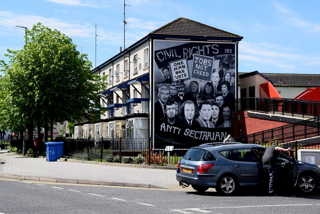 Civil Rights mural, Derry / Londonderry