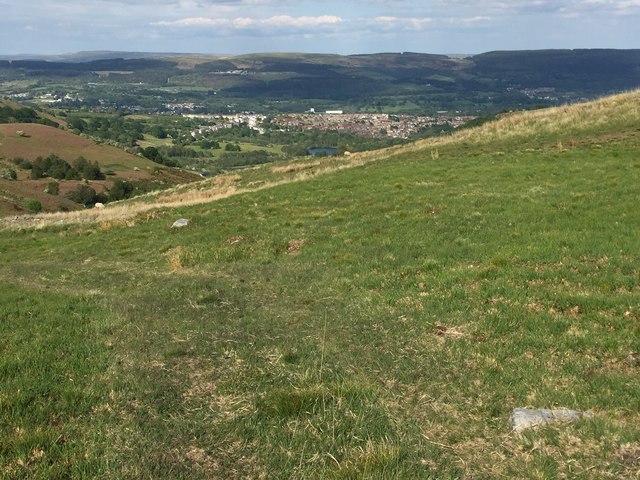 Hillside above Cwmdare