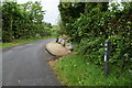 SIA IAT marker post along Carrigans Road