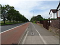 Dual use path beside Wrexham Road (A483)