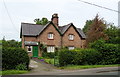 Houses on Wrexham Road (B5445), Pulford