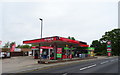 Service station on Chester Road, Gresford