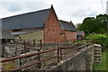 Brick barns at Westerfield Hall Farm