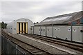 SJ4912 : Coleham Depot by Andrew Abbott