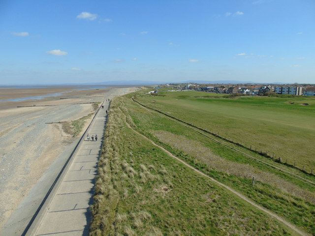 From Rossall Point to the mouth of the Wyre