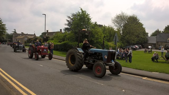 Charity Tractor Road Run Glinton May © Paul Bryan Geograph