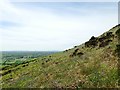 The south-eastern slopes of Croslieve Mountain