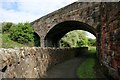 Path under the bridge