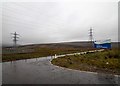 NH6497 : Loch Buidhe Substation entrance by valenta