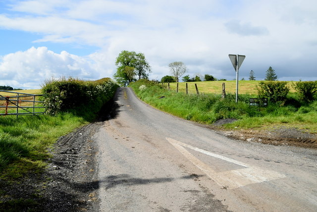 Hill Road, Kilstrule © Kenneth Allen cc-by-sa/2.0 :: Geograph Britain ...