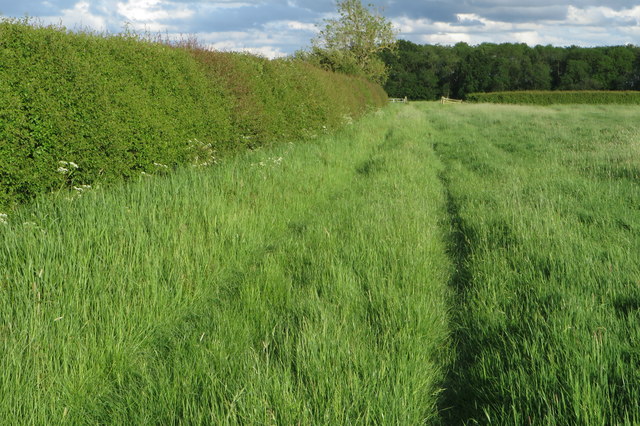 Footpath towards Souldrop © Philip Jeffrey cc-by-sa/2.0 :: Geograph ...