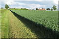 Footpath towards Souldrop and Blackmere Farm