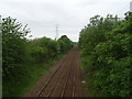 Railway towards Bidston