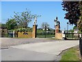 Entrance to the school