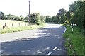 The A25 east of the Carrickrovaddy Road junction