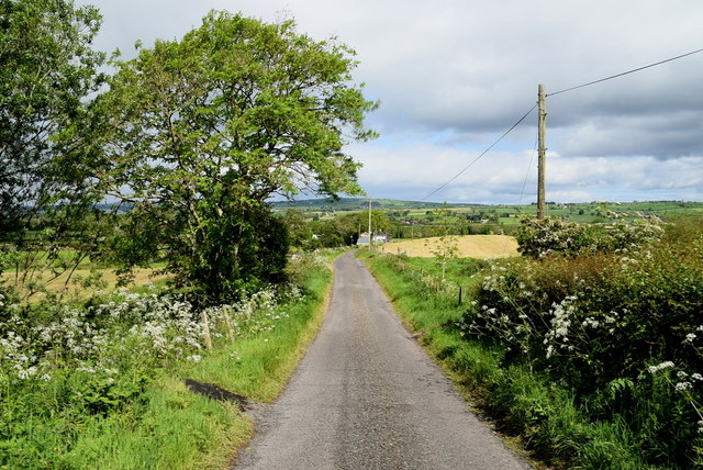 Hill Road, Carnkenny © Kenneth Allen cc-by-sa/2.0 :: Geograph Britain ...