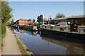 Double parking on the Grand Union Canal