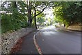 Looking down Stumperlowe Hall Road