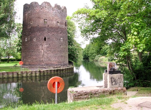 The Cow Tower as seen from Petch's Corner