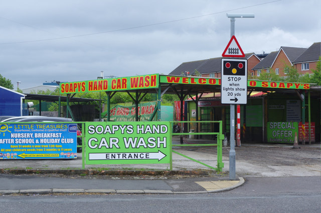 Soapys Hand Car Wash C Stephen Mckay Geograph Britain And Ireland