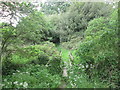 Footbridge over a drain south of Woodside Farm