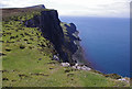 NG1656 : Cliffs north of Biod an Athair by Ian Taylor